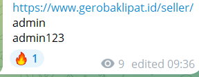 Alleged sale of unauthorized access to GerobakLipat.ID