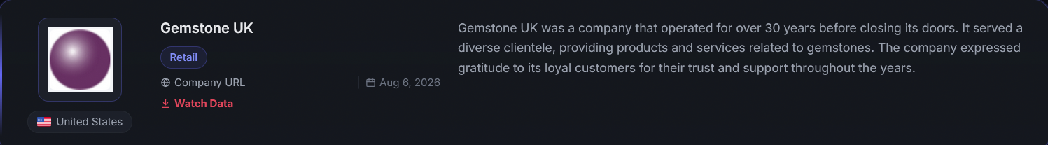 Gemstone UK Falls Victim to Orova Ransomware