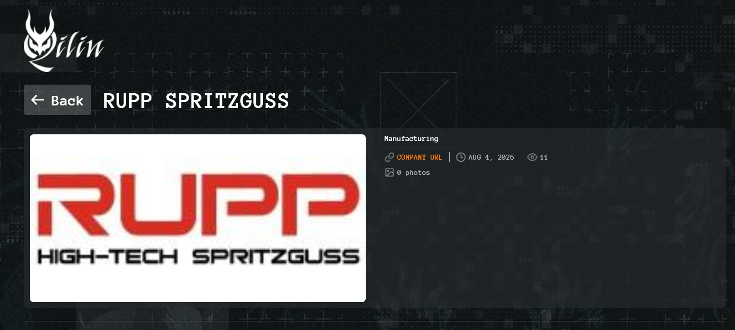 RUPP Spritzguss GmbH falls victim to Qilin Ransomware