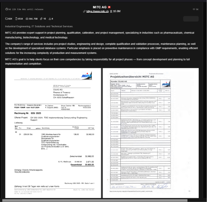 MITC AG falls victim to BravoX ransomware