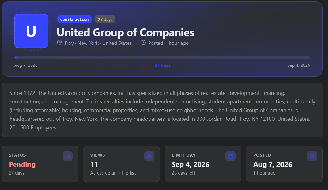 The United Group of Companies, Inc. falls victim to Storm ransomware
