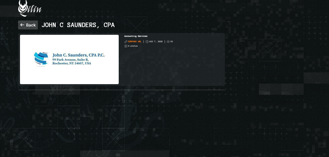 John C Saunders, CPA P.C. Falls Victim to Qilin Ransomware
