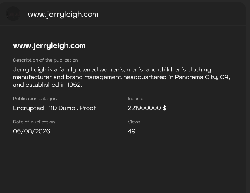 Jerry Leigh of California falls victim to Lynx ransomware