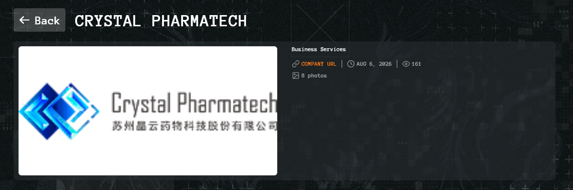 Crystal Pharmatech Falls Victim to Qilin Ransomware