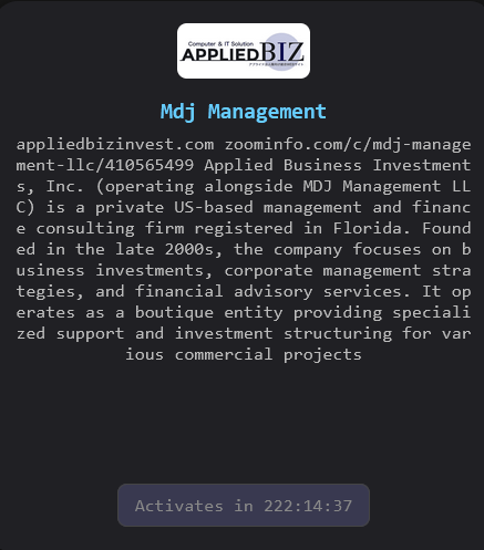 Applied Business Investments, Inc Falls Victim to The Gentlemen Ransomware