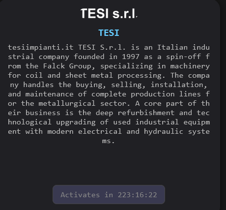 TESI S.r.l. Falls Victim to The Gentlemen Ransomware