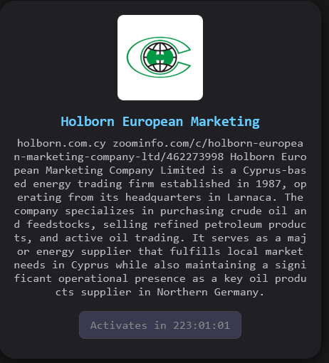 Holborn European Marketing Company Limited Falls Victim to The Gentlemen Ransomware