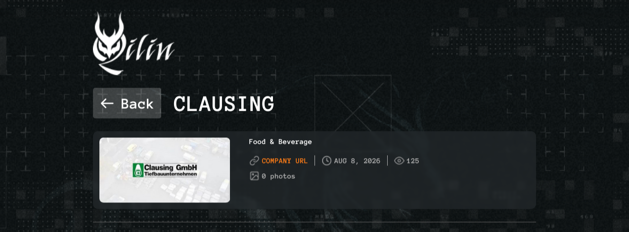 CLAUSING GmbH Tiefbauunternehmen Falls Victim to Qilin Ransomware