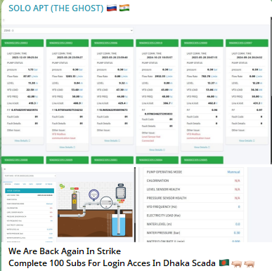 Alleged unauthorized login access to the Dhaka SCADA system