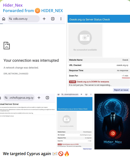 Hider_Nex targets the website of OSEOK