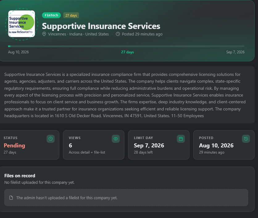 Supportive Insurance Services Falls Victim to Storm Ransomware