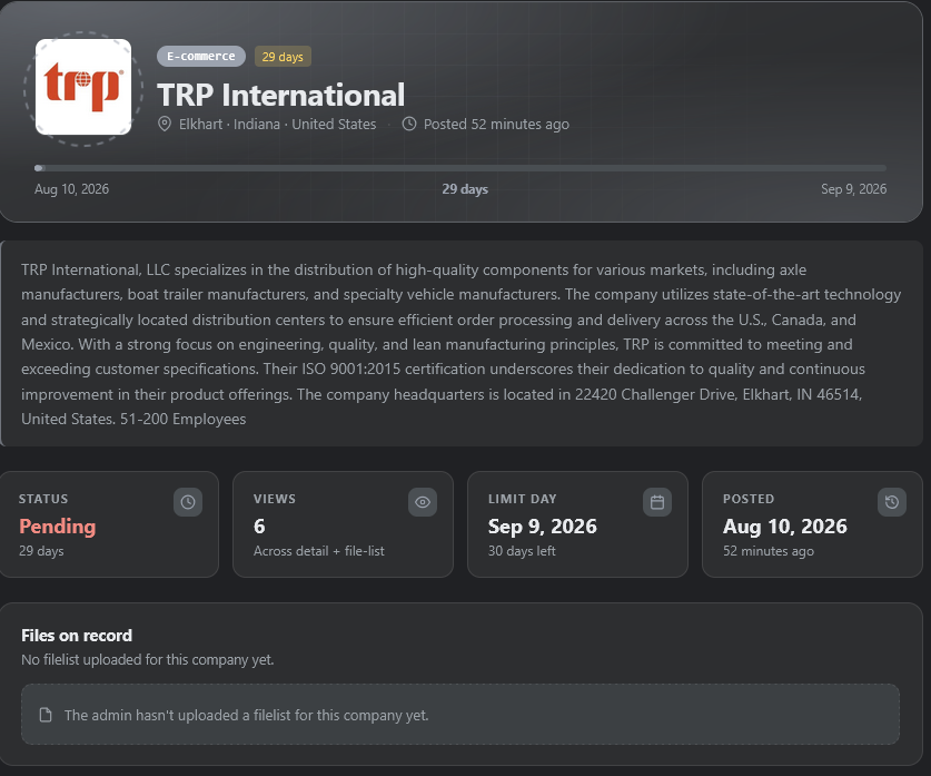 TRP International, LLC Falls Victim to Storm Ransomware