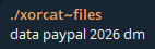 Alleged sale of data from PayPal