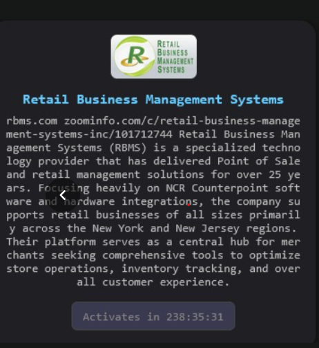 Retail Business Management System falls victim to The Gentlemen Ransomware