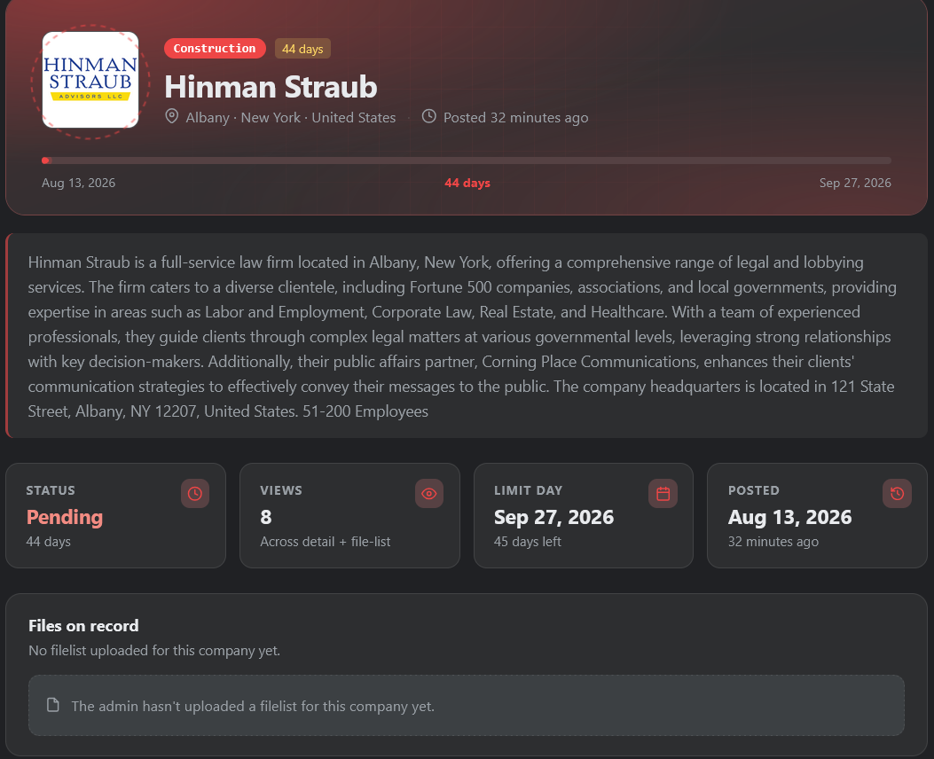 Hinman Straub P.C. falls victim to Storm Ransomware
