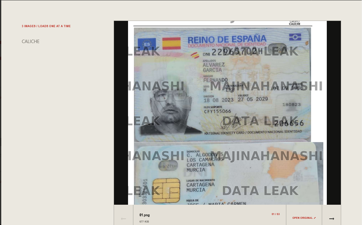 Caliche Corporación Familiar Falls Victim to MAJINAHANASHI Ransomware