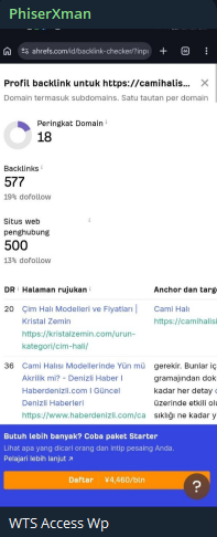 Alleged sale of unauthorized WTS access to Ahrefs