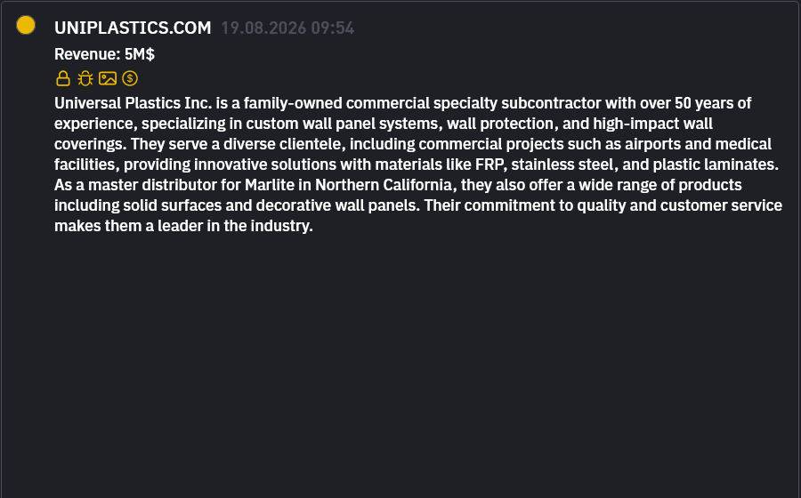 Universal Plastics Inc. Falls Victim to INC Ransom Ransomware