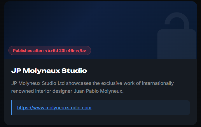 J.P. MOLYNEUX STUDIO, LTD. falls victim to DeadLock Ransomware