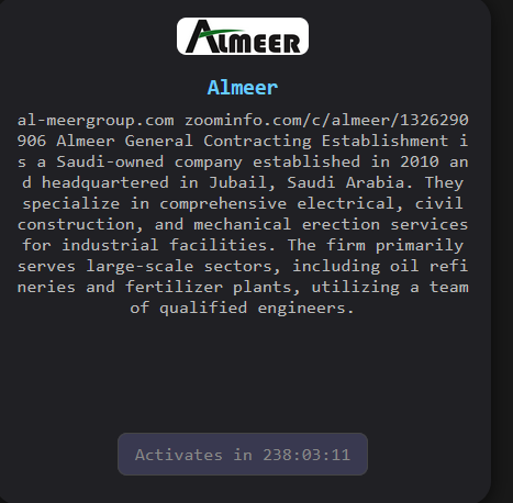 Almeer Gen. Cont. Est. Falls Victim to The Gentlemen Ransomware