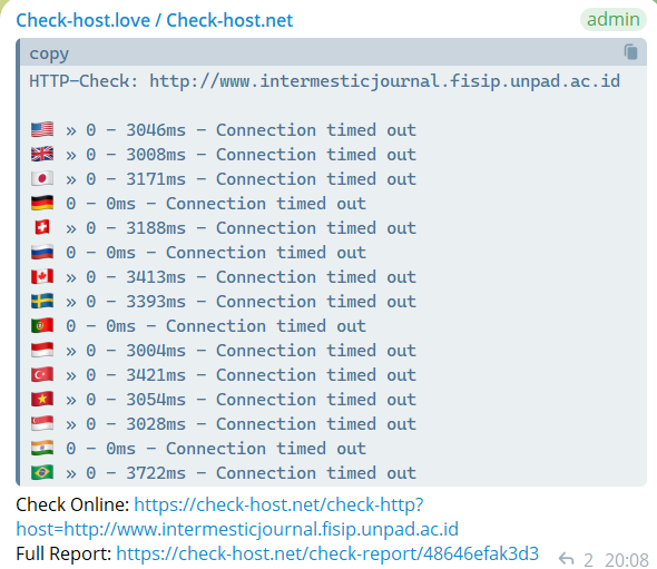 RBL LEVIATHAN GHOST targets the website of intermesticjournal.fisip.unpad.ac.id