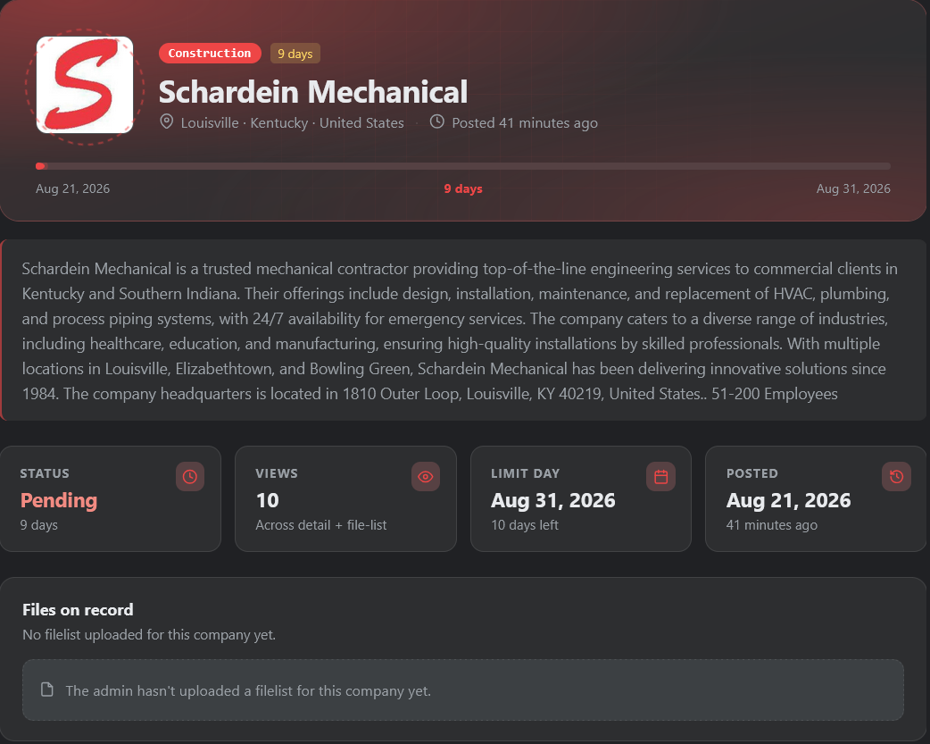 Schardein Mechanical Contractors Falls Victim to Storm Ransomware