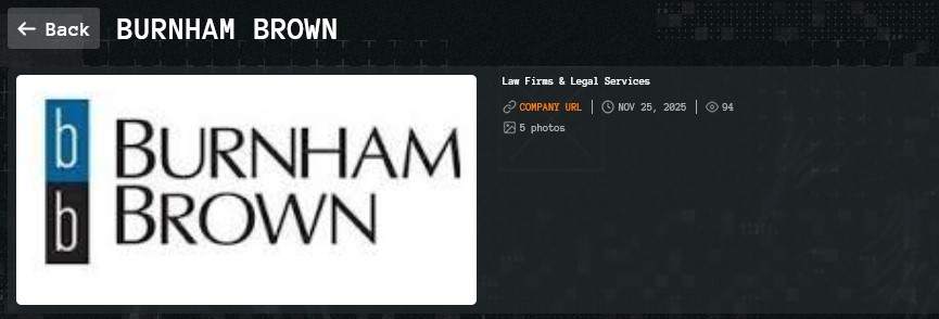 伯纳姆·Brown成为Qilin勒索软件的受害者