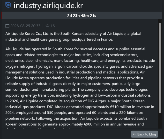 Air Liquide Korea falls victim to SAFEPAY ransomware