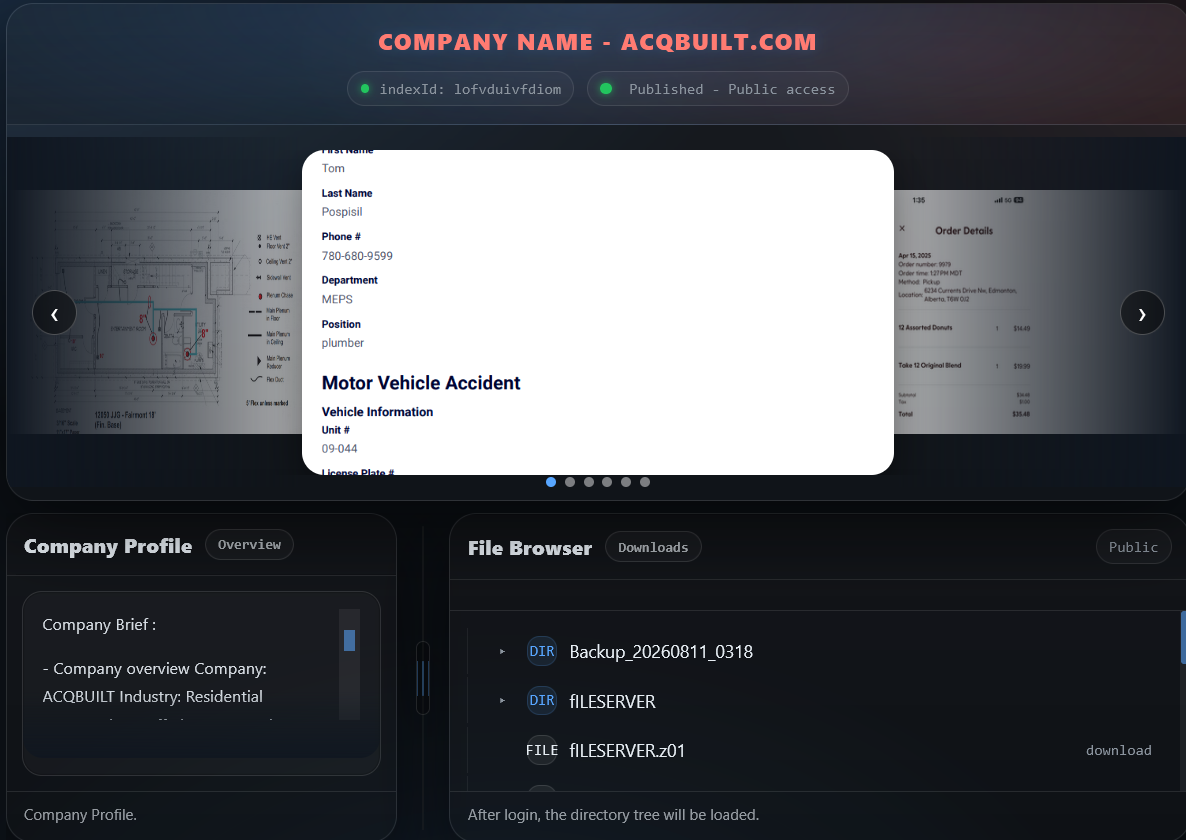 ACQBUILT falls victim to ZaWoo Ransomware