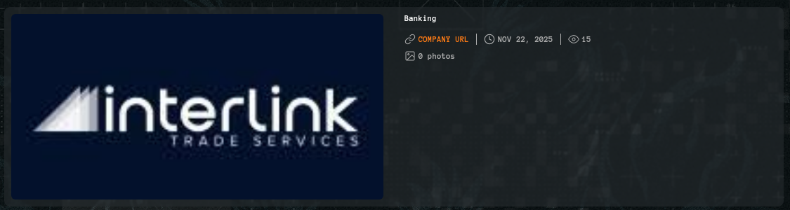 Interlink Trade Services成为Qilin勒索软件的受害者