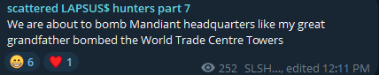 分散的LAPSUS$猎人7.0声称瞄准Mandiant
