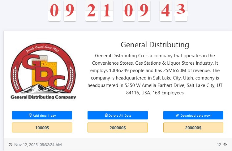 通用分销公司成为MEDUSA勒索软件的受害者