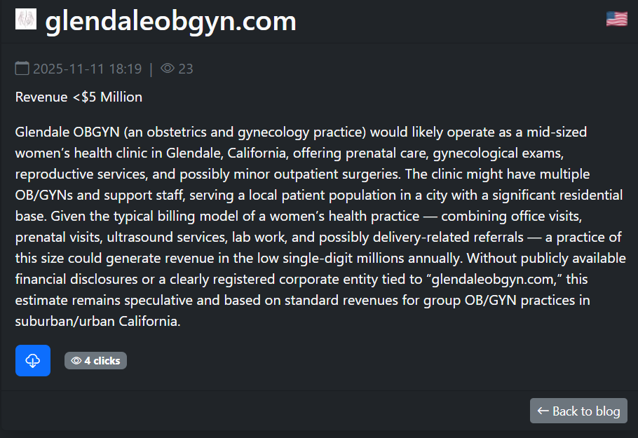 Glendale妇产科成为SAFEPAY勒索软件的受害者