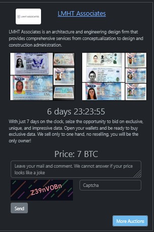 LMHT Associates成为RHYSIDA勒索软件的受害者