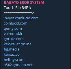 BABAYO EROR SYSTEM瞄准Go Rute网站