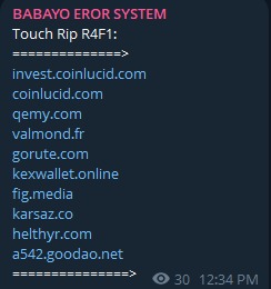 BABAYO EROR SYSTEM的目标是Karsaz私人有限公司的网站。