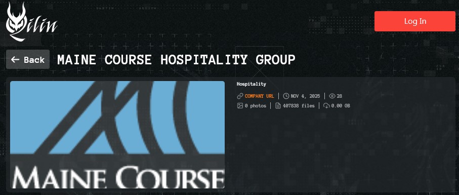Maine Course Hospitality Group成为Qilin勒索软件的受害者