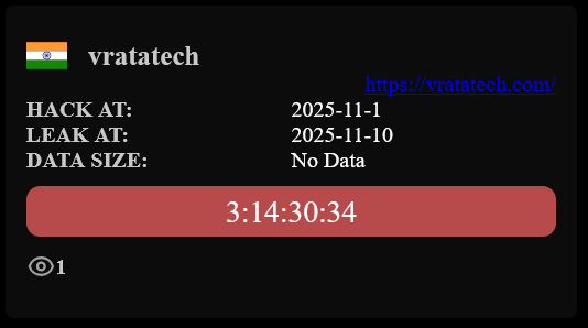Vrata Tech Solutions成为NightSpire勒索软件的受害者