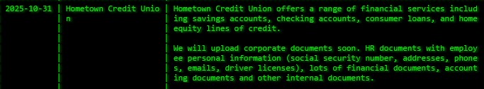 家乡信贷Union成为akira勒索软件的受害者