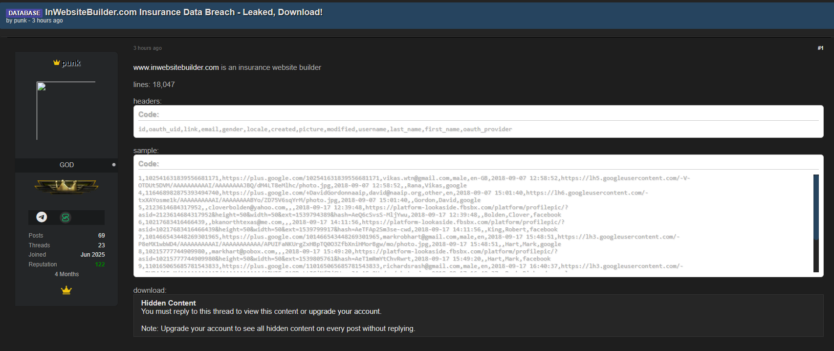 InWebsiteBuilder涉嫌数据外泄
