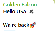 Golden falcon声称针对美国
