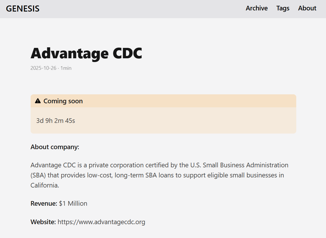Advantage CDC成为GENESIS勒索软件的受害者