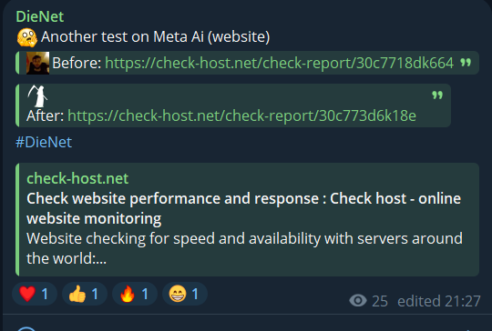 DieNet瞄准Meta AI网站