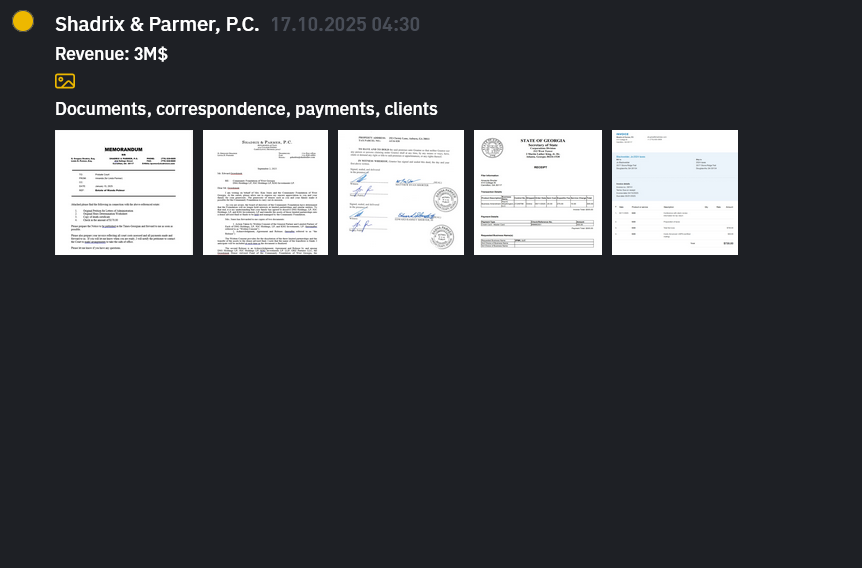 Shadrix&Parmer，P.C.成为INC RANSOM勒索软件的受害者