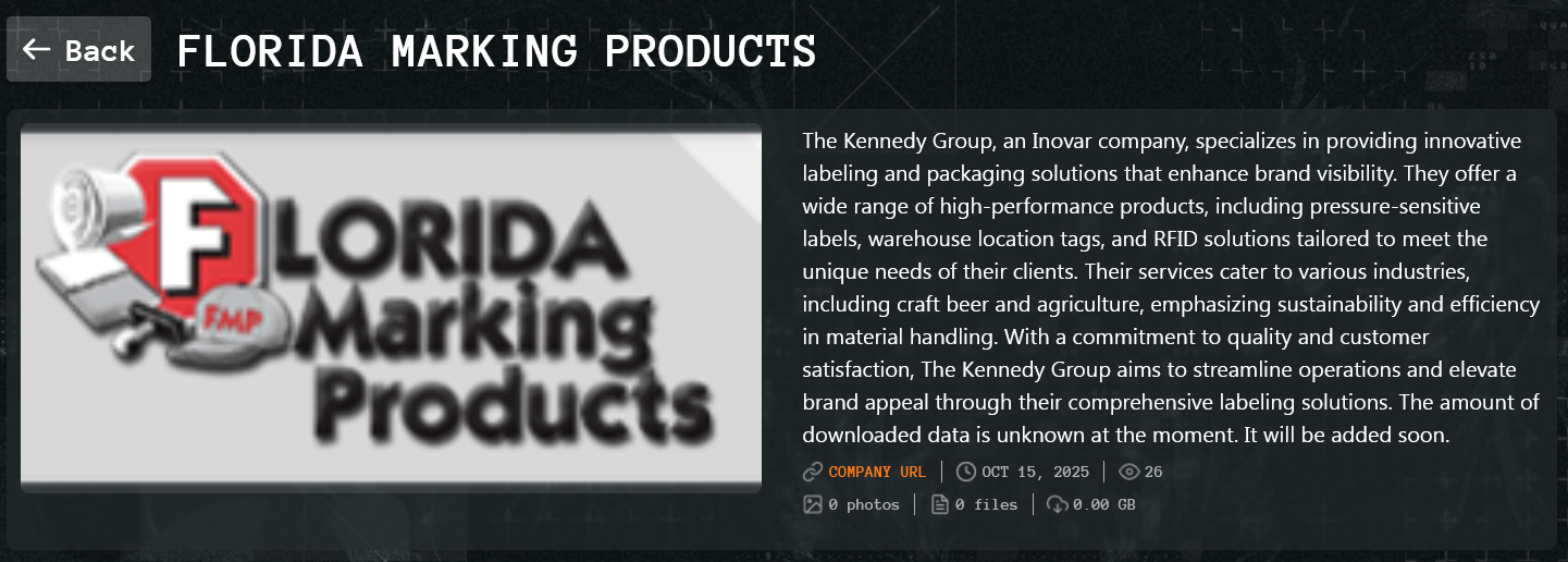 Inovar公司Kennedy Group成为Qilin勒索软件的受害者