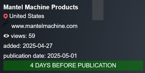 Mantel Machine Products成为PLAY勒索软件的受害者