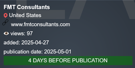 FMT Consultants成为PLAY勒索软件的受害者