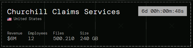 Churchill声称Services成为SECUROTROP勒索软件的受害者
