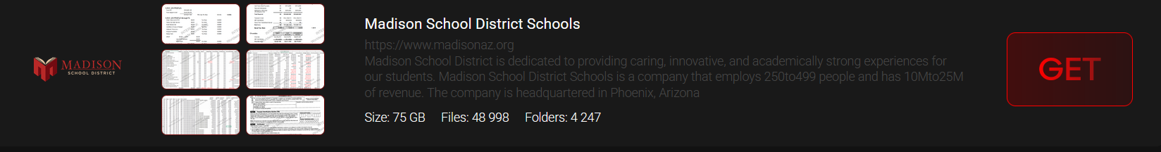 麦迪逊小学学区成为INTERLOCK勒索软件的受害者