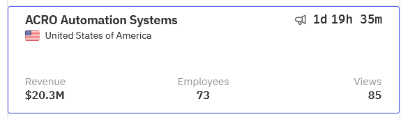 ACRO Automation Systems涉嫌数据外泄
